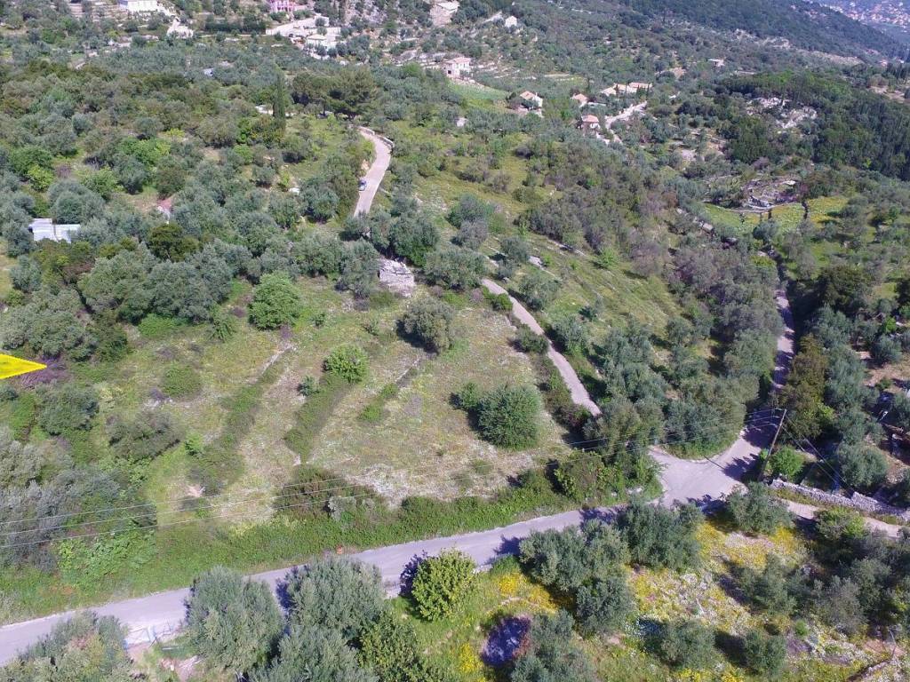 Aerial views of land for sale