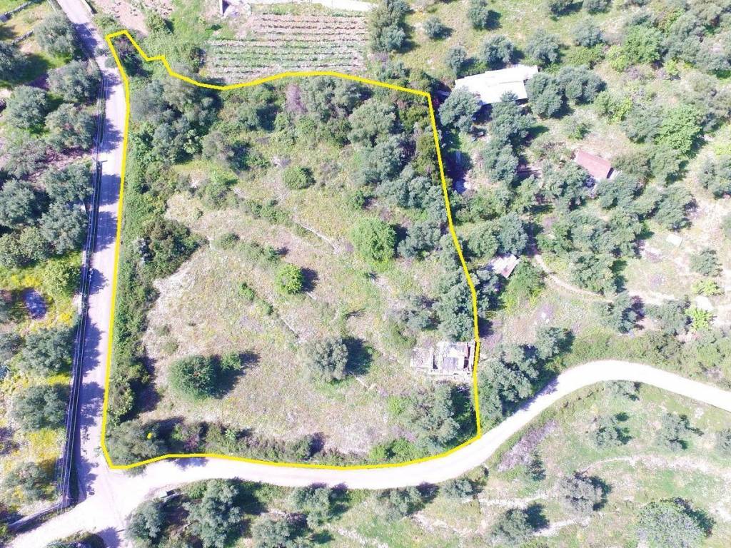 Aerial views of land for sale