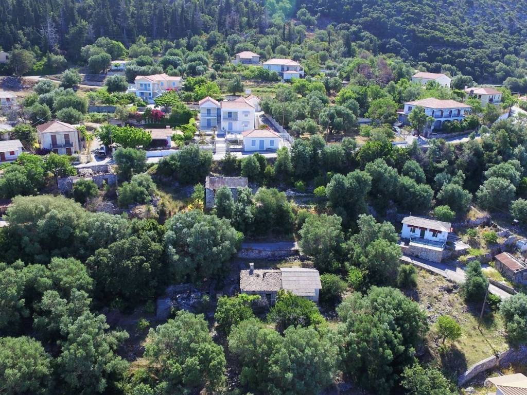 Aerial view of property