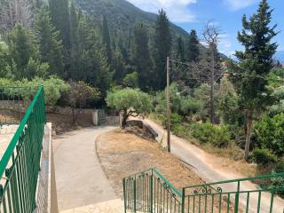 Gated entrance to property