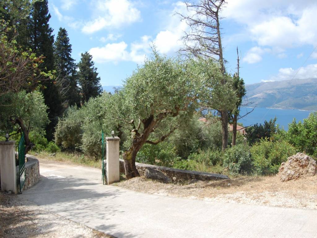 Gated entrance to property