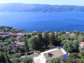 Aerial view from villa in Lefki