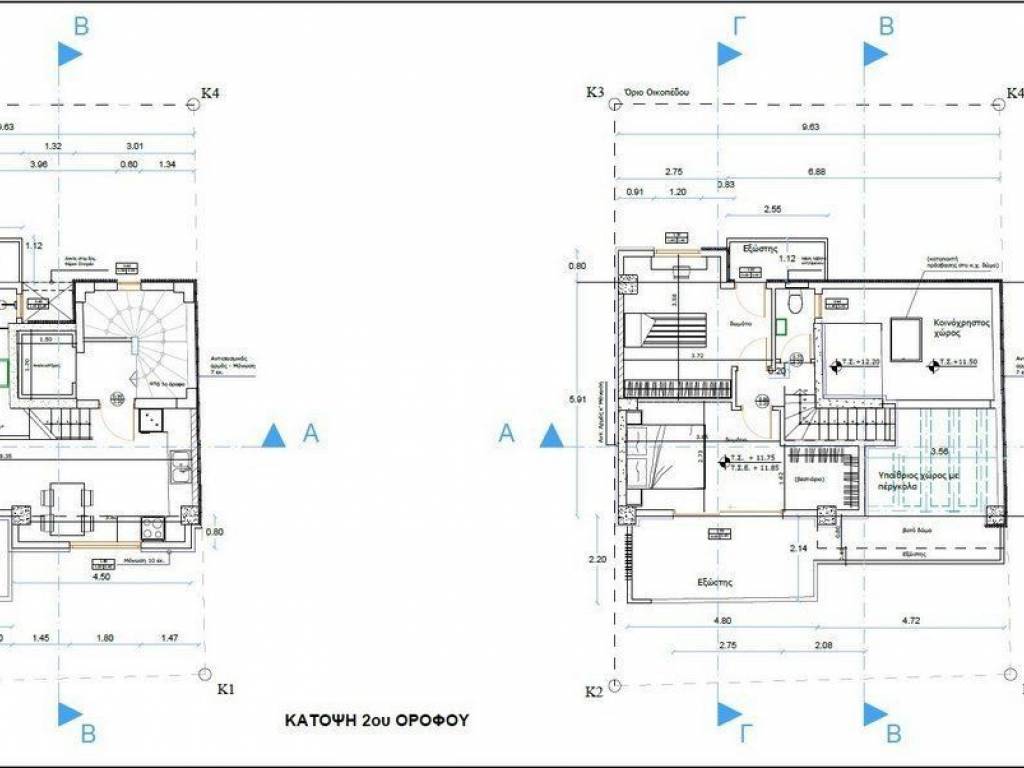 Forumland Real Estate, Κάτοψη 2ου και 3ου