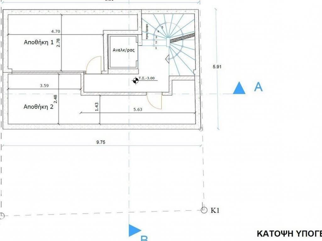 Forumland Real Estate, Κάτοψη υπογείου