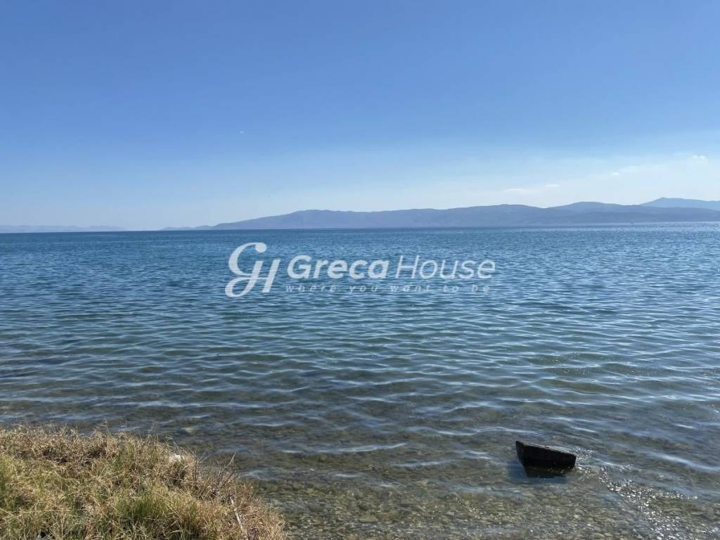 Beachfront Plot with Building Permit for Sale Evia