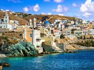 Άποψη Σύρου / Syros island view