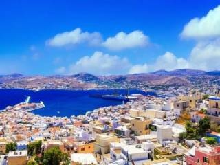 Άποψη Σύρου / Syros island view