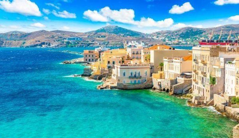 Άποψη Σύρου / Syros island view