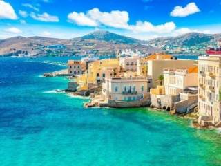 Άποψη Σύρου / Syros island view