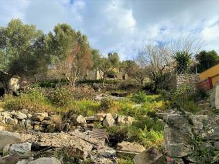 Terrain and landscape of land with building license