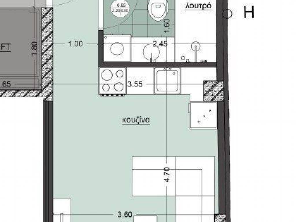 Forumland Real Estate, Κάτοψη Δ1 56,25τ.μ.