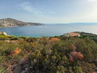 Άποψη θέας από την παράλληλη οδό του οικοπέδου