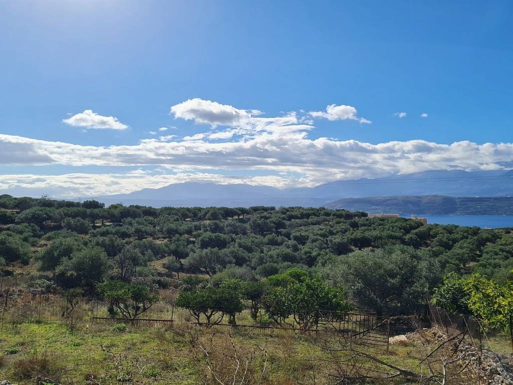 Seaview Plot for sale in Akrotiri Sternes Chania