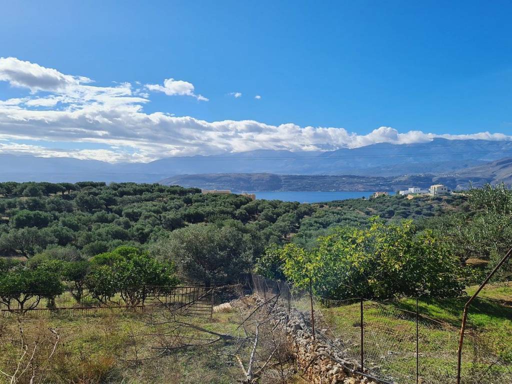 Seaview Plot for sale in Akrotiri Sternes Chania