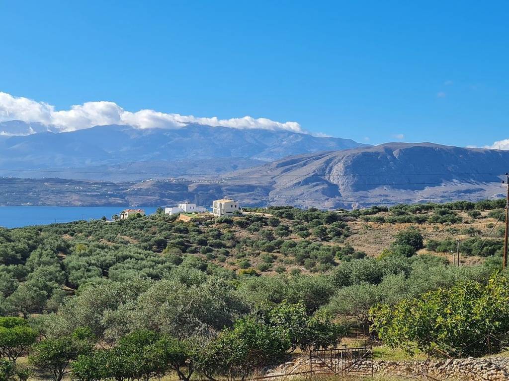 Seaview Plot for sale in Akrotiri Sternes Chania