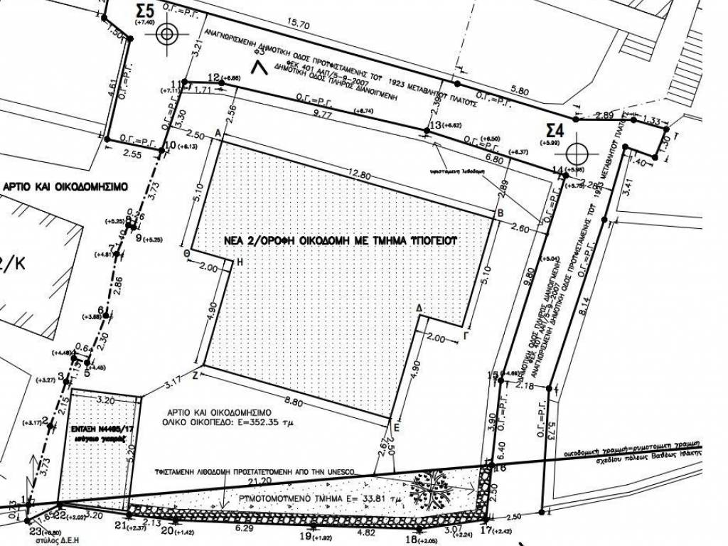 Survey diagram of the property