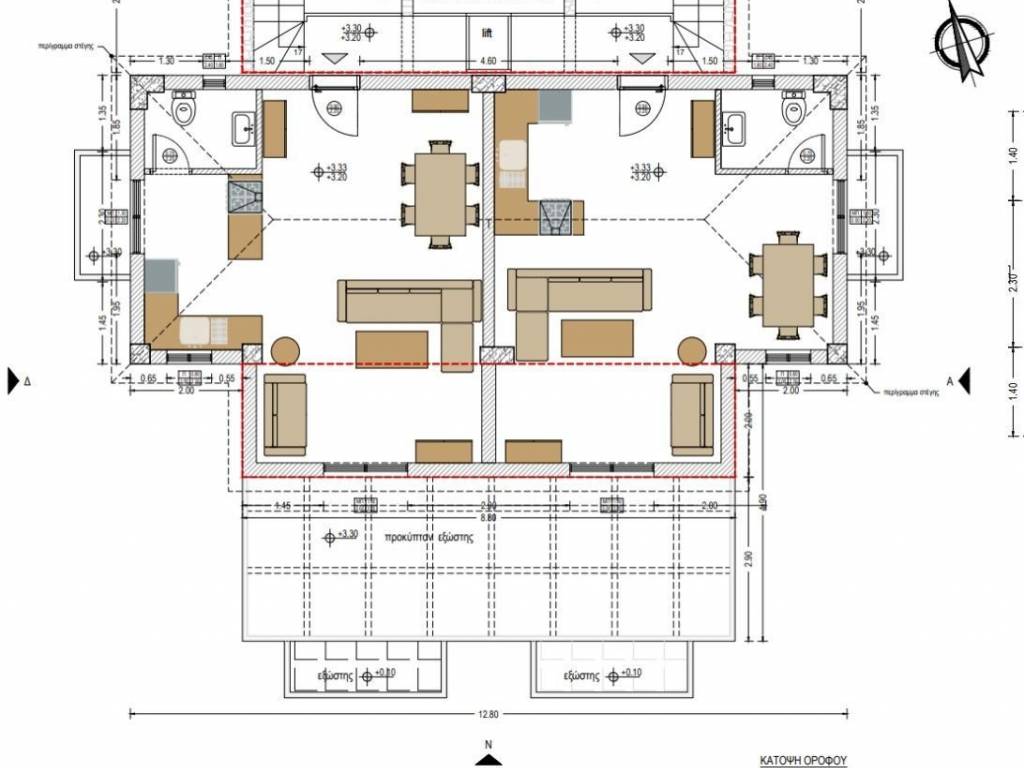 First floor indoor plan of the property