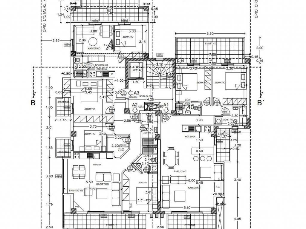 Forumland Real Estate, κάτοψη 1ου ορόφου