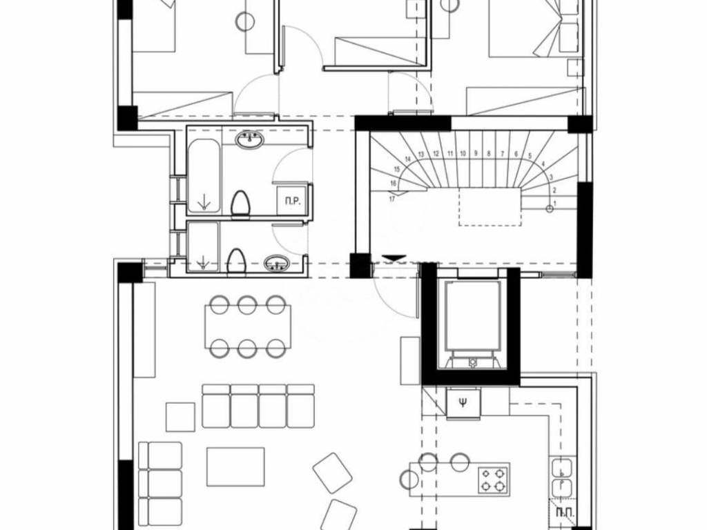 Luxurious constructed 3rd floor apartment