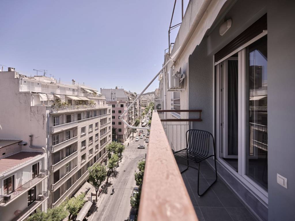 The balcony with the view