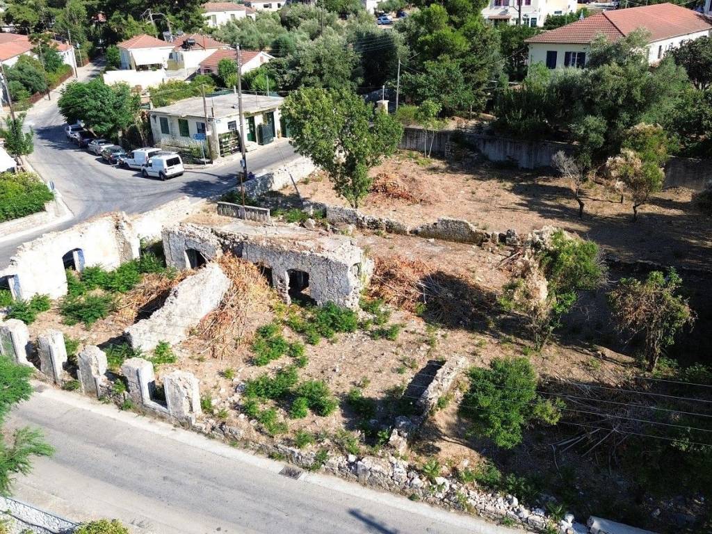 Aerial view of the property