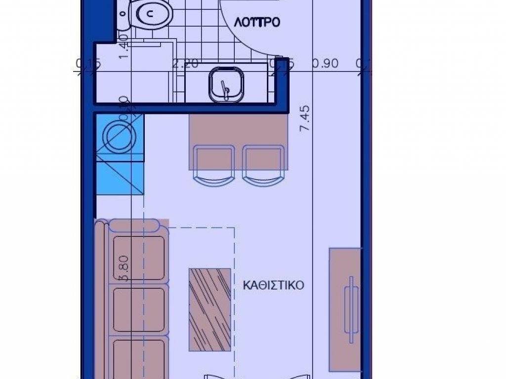 Forumland Real Estate, Κάτοψη Δβ  31,57τμ