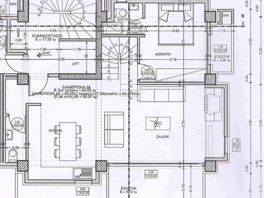 Forumland Real Estate, κάτοψη 65,65 τμ. 3ου