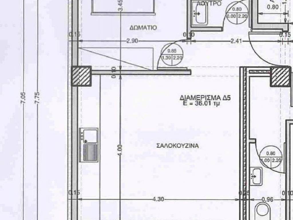 Forumland Real Estate, κάτοψη Δ5 36,01τ.μ.