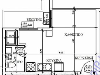 Forumland Real Estate, Κάτοψη Δ1.1   31,66τμ