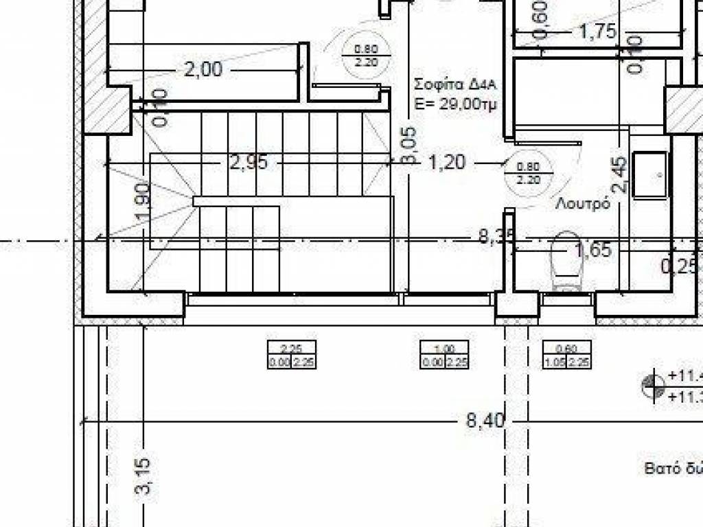 Forumland Real Estate, Κάτοψη σοφίτας Δ4α  29τμ