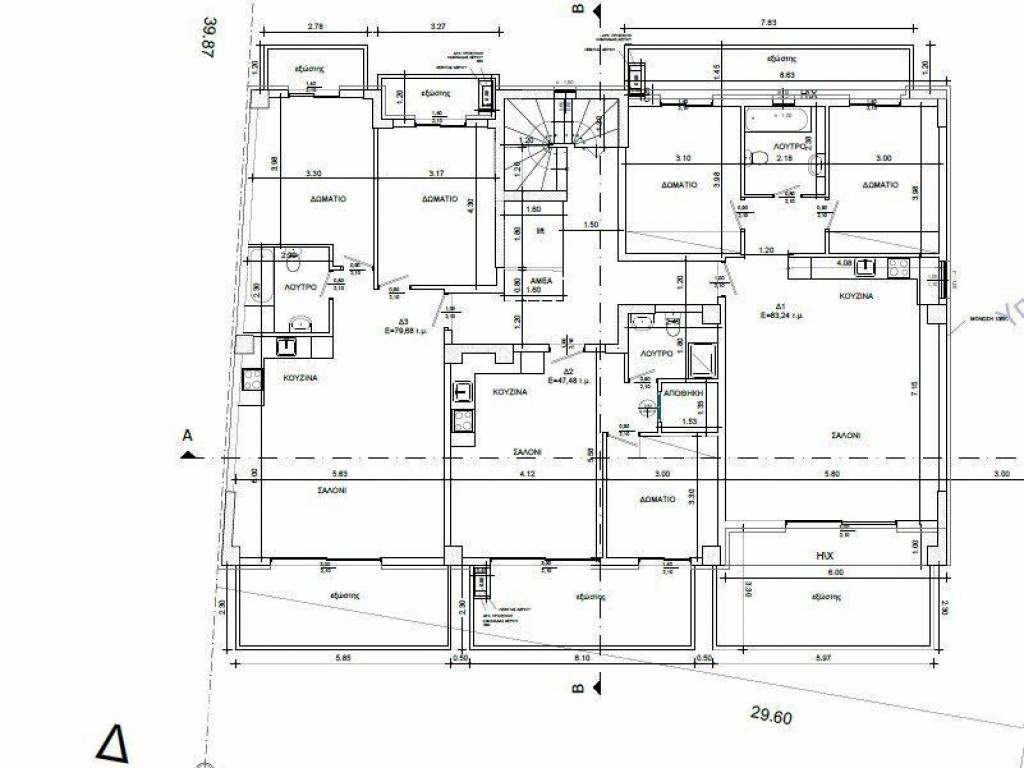 Forumland Real Estate, κάτοψη 1ου ορόφου