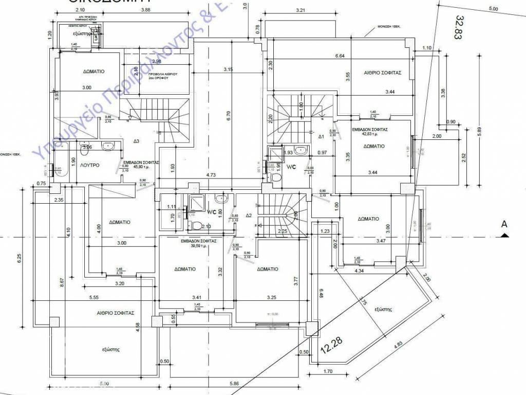 Forumland Real Estate, Κάτοψη σοφίτες  οικοδομή Γ