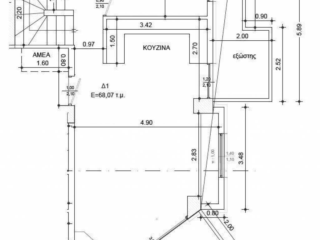 Forumland Real Estate, Κάτοψη 2ος  Δ1 οικοδομή Γ