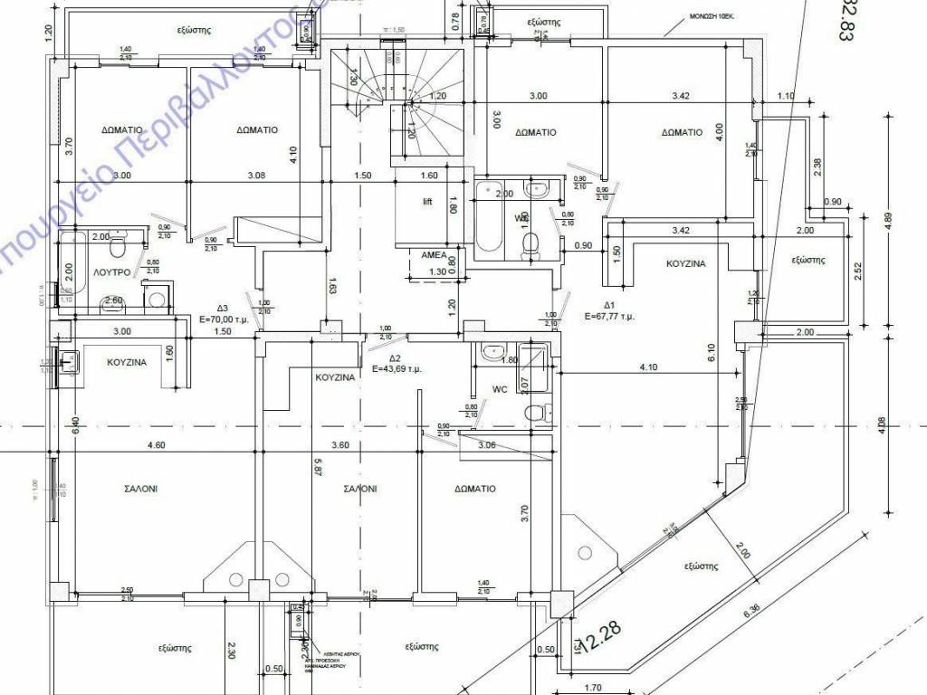 Forumland Real Estate, Κάτοψη 1ος  οικοδομή Γ