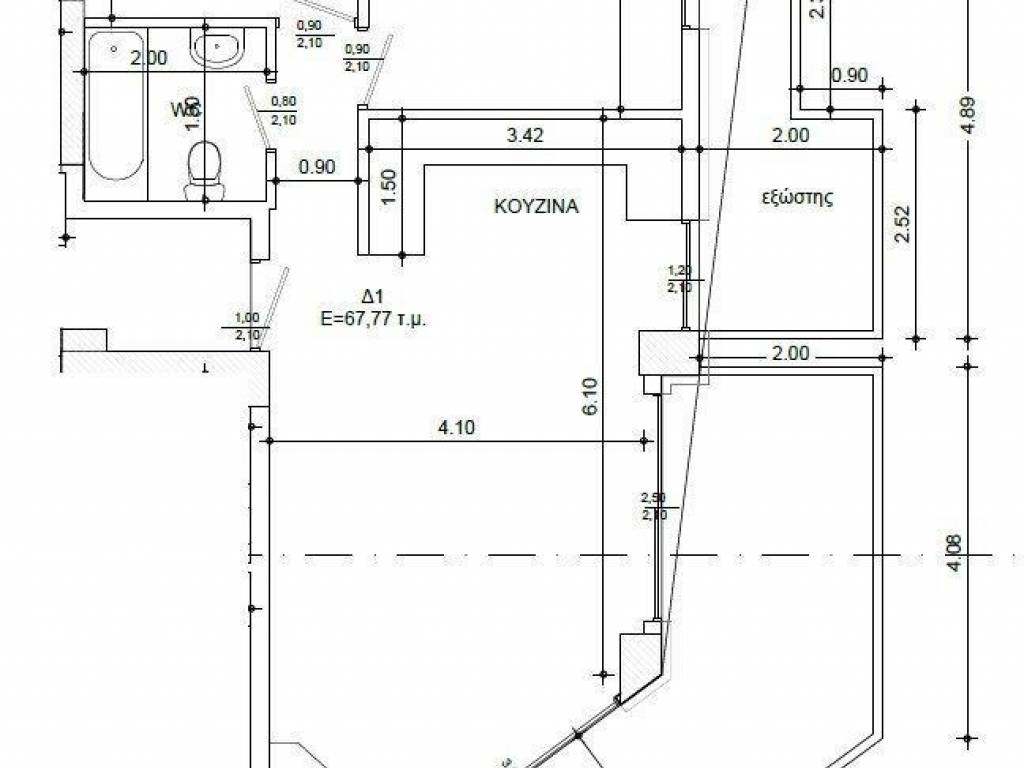 Forumland Real Estate, Κάτοψη Δ1  1ος  οικοδομή Γ