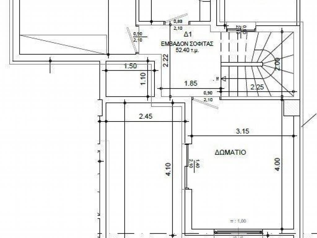 Forumland Real Estate, Κάτοψη σοφίτα Δ1