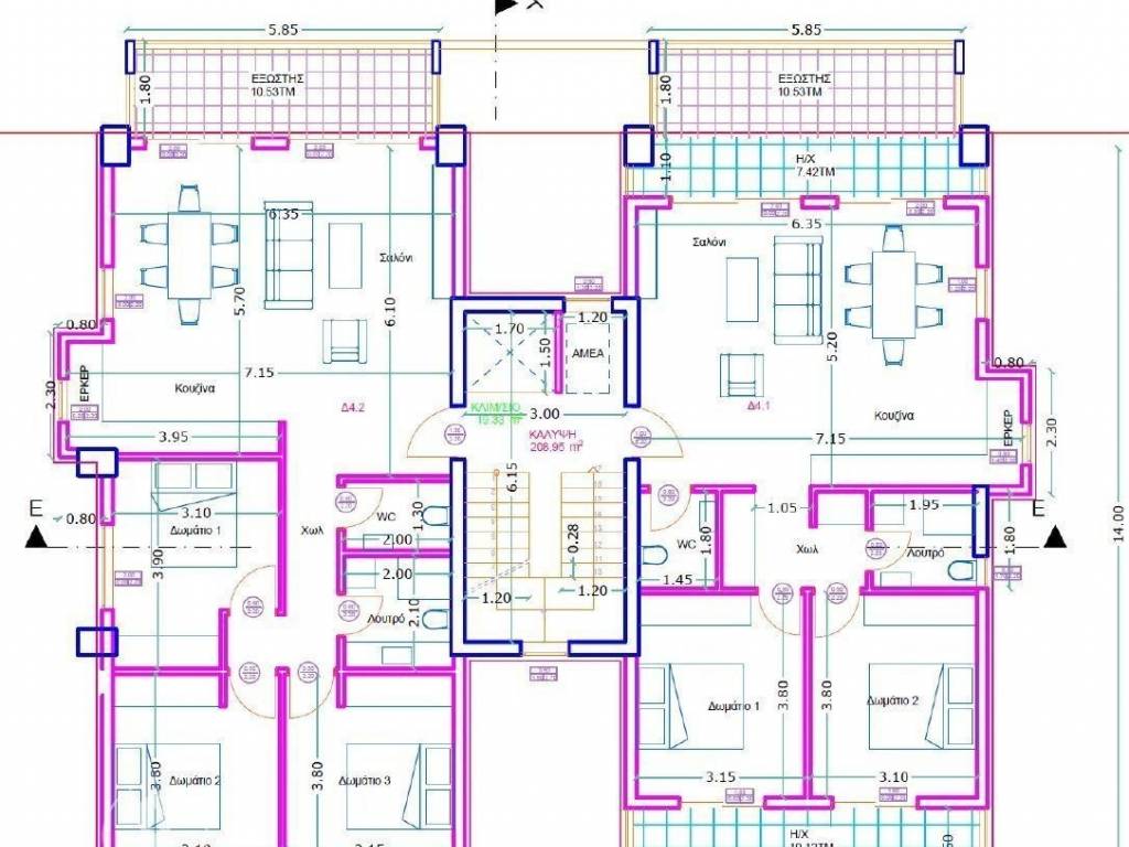 Forumland Real Estate, Κάτοψη 1ου ορόφου