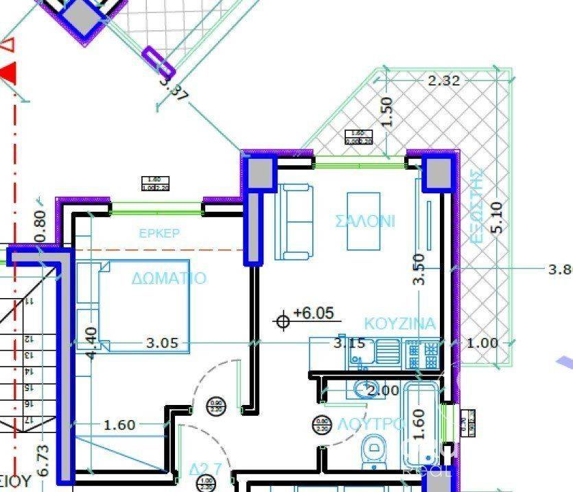 Forumland Real Estate, Κάτοψη Δ2.7 διαμερίσματος