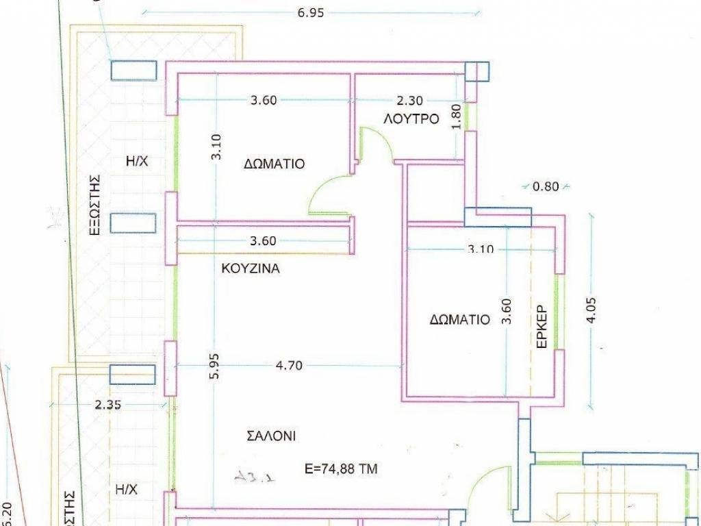 Forumland Real Estate, κάτοψη Δ3.1