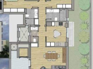 Luxurious 1st floor apartment.