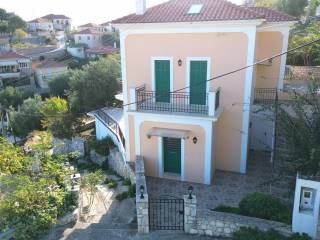 Aerial view of the property