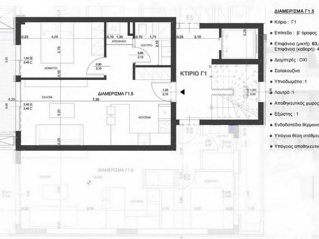 Forumland Real Estate, Κάτοψη Γ1.5