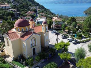 Aerial view of Stavros square