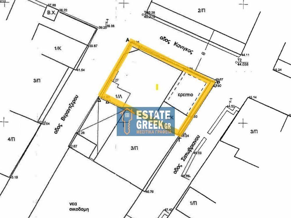 ΚΑΝΙΓΓΟΣ 26 ★ ΚΤΙΖΕΙ 343τμ ★ Σε 3 δρόμους ★