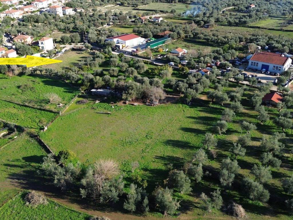 Aerial view and location of property