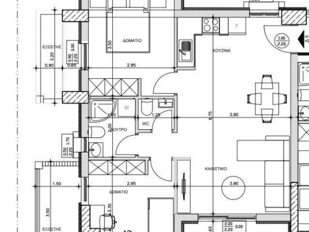 Forumland Real Estate, κάτοψη Δ5 72,64τ.μ.