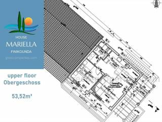 FLOOR PLAN UPPER FLOOR HOUSE MARIELLA