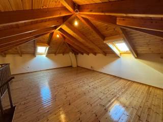 Attic of the house