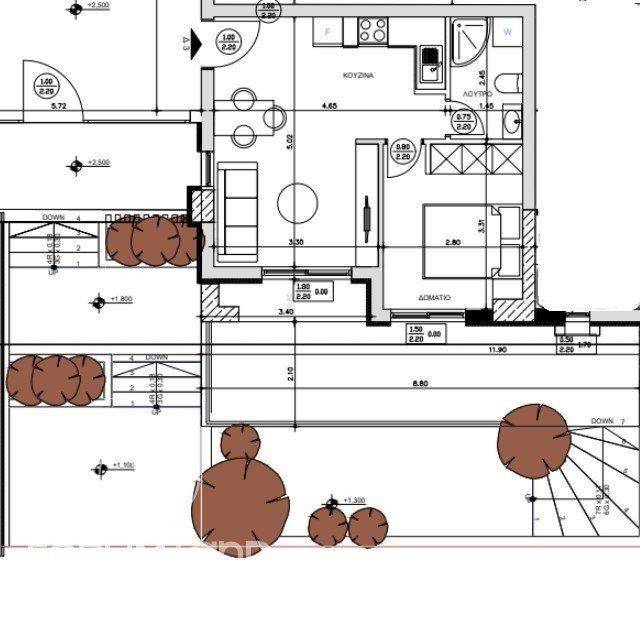 Forumland Real Estate, D3 katopse 45,26t.m.