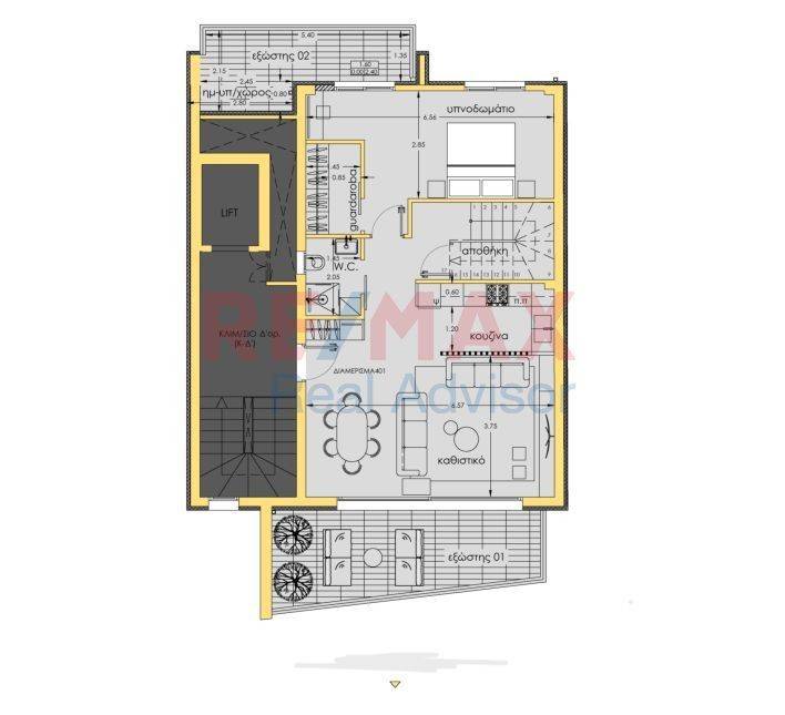 Εσωτερικοι χώροι